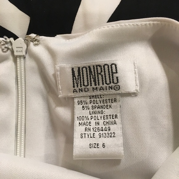 Monroe and Main Floral Print Dress 6 FREE SHIP - Picture 2 of 5